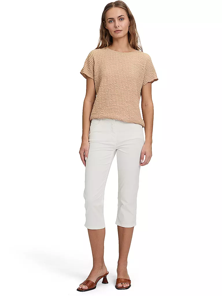 BETTY BARCLAY | Pantaloni Slim Fit 3/4 | Bianco