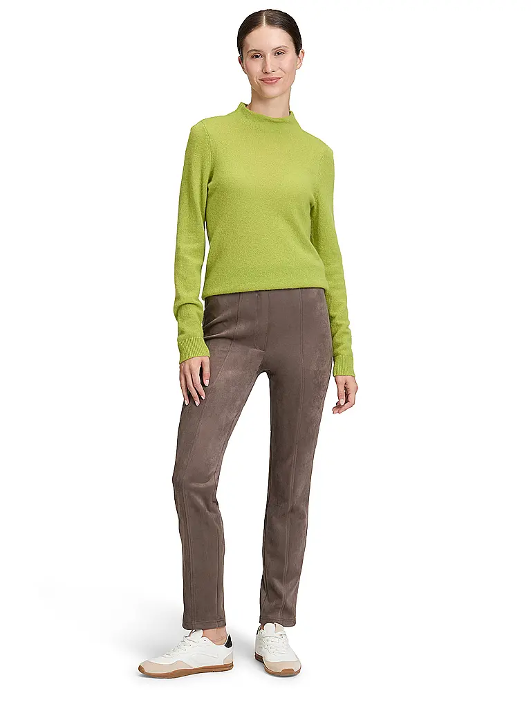 BETTY BARCLAY | Pullover in cashmere | Oliva