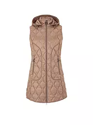 BETTY BARCLAY | Gilet trapuntato | Cammello