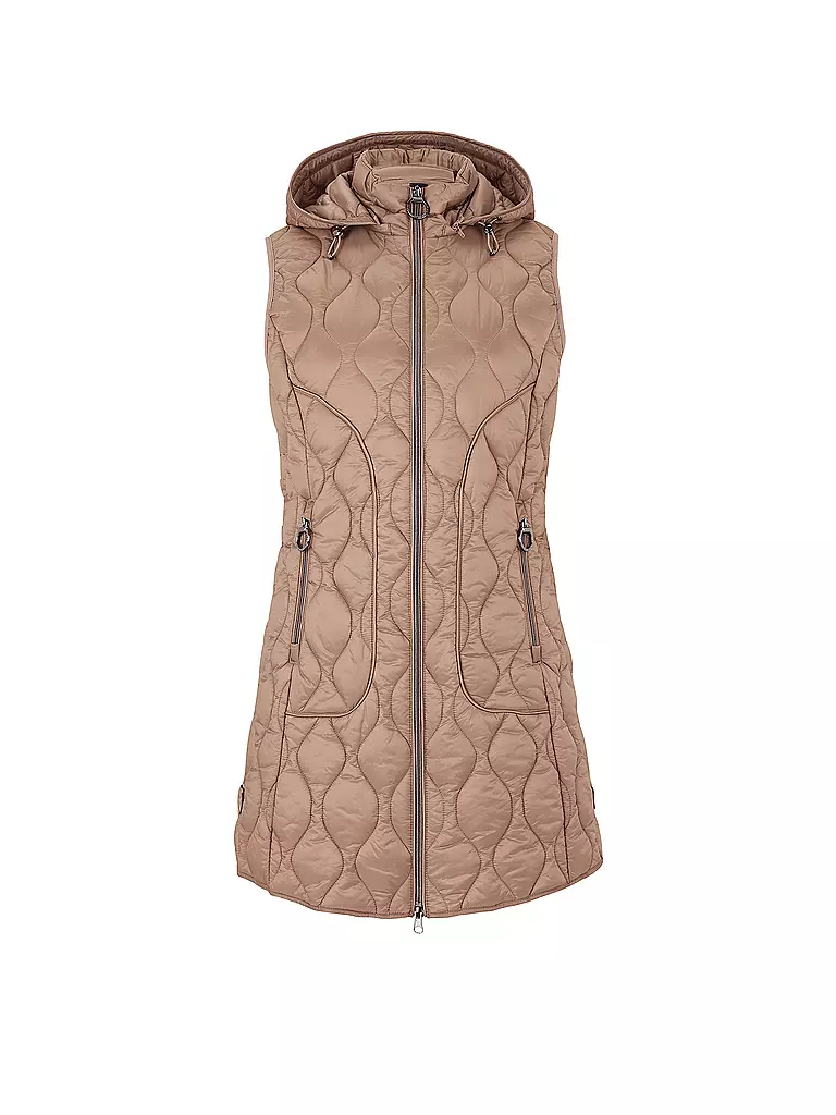 BETTY BARCLAY | Steppgilet | Cammello