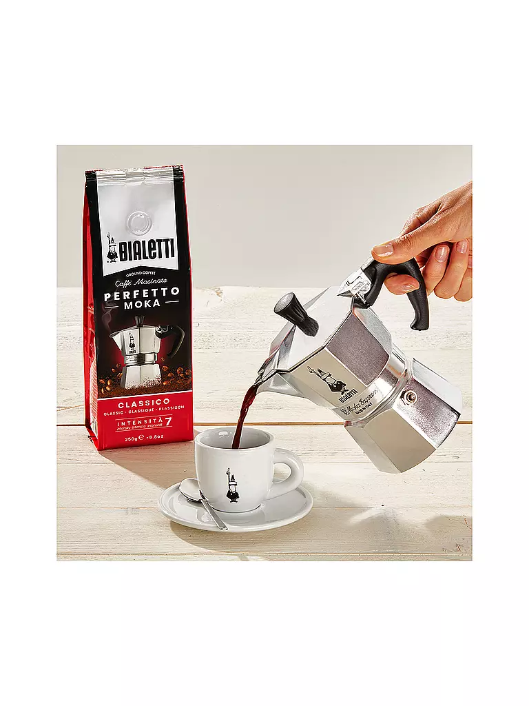 BIALETTI | Kaffee gemahlen 250g PERFETTO MOKA CLASSICO  | Marrone