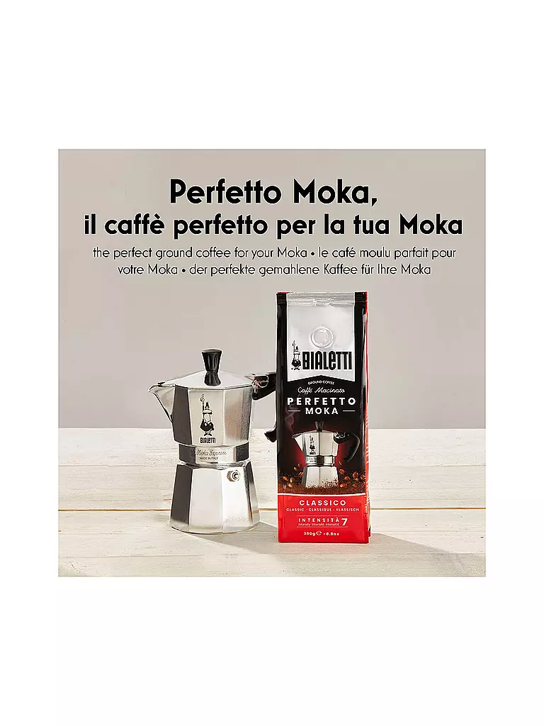 BIALETTI | Kaffee gemahlen 250g PERFETTO MOKA CLASSICO | 