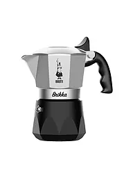 BIALETTI | Moka BRIKKA 4 tazze Alu / Nero | Argento