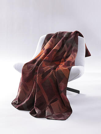 BIEDERLACK | Coperta - Plaid 150x200cm RUBY PASSION Garnet Glow