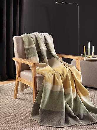 BIEDERLACK | Coperta - Plaid 150x200cm STRIPES DELIGHT Beige