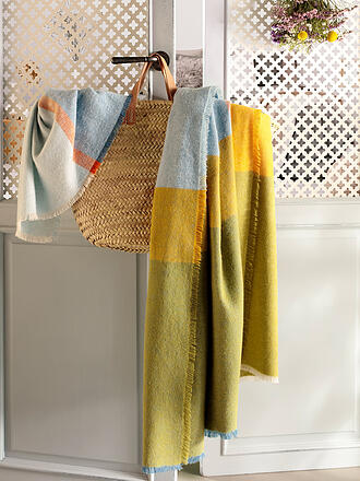 BIEDERLACK | Copriletto - Plaid 130x170cm GREAT BLUE Blu