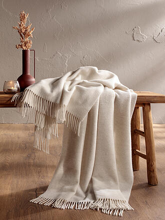 BIEDERLACK | Plaid in cashmere 130x170cm Marmor Stone