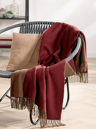 BIEDERLACK | Telo arredo PLAID CASHMERE 130x170cm Pepper Cashew
