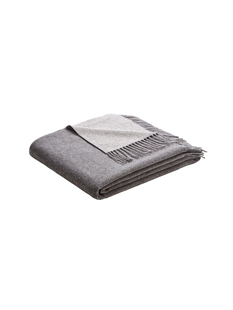 Coperta in cashmere - Plaid 130x170 cm grigio
