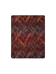 BIEDERLACK | Coperta - Plaid 150x200cm RUBY PASSION Garnet Glow | Rosso scuro