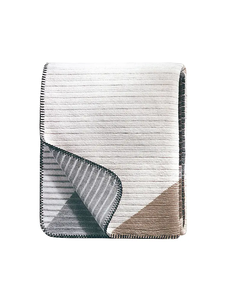 BIEDERLACK | Coperta - Plaid 150x200cm SIMPLY ELEGANT Feel Graphite | 