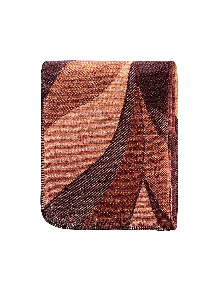 BIEDERLACK | Coperta da divano - Plaid 150x200cm RUBY PASSION Autumn Ember | 