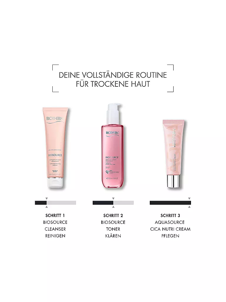 BIOTHERM | Aquasource Cica Nutri Cream Tubo 30ml | Senza colore