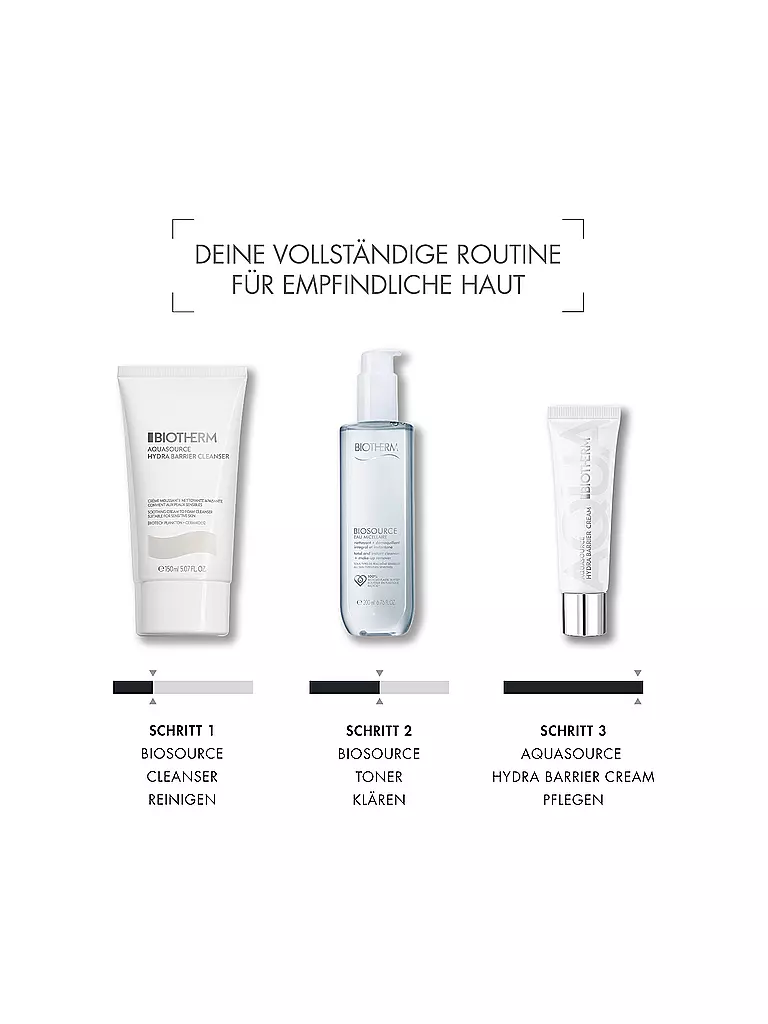 BIOTHERM | Aquasource Hydra Barrier Cream Tubo 30ml | Senza colore