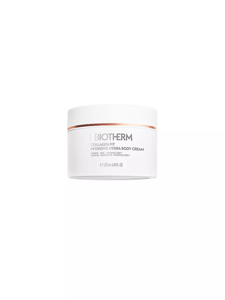 BIOTHERM | Collagen Fit Crema Corpo con Biotech Plankton™, Frazione di Peptidi di Collagene e Ceramidi 200ml | Senza colore