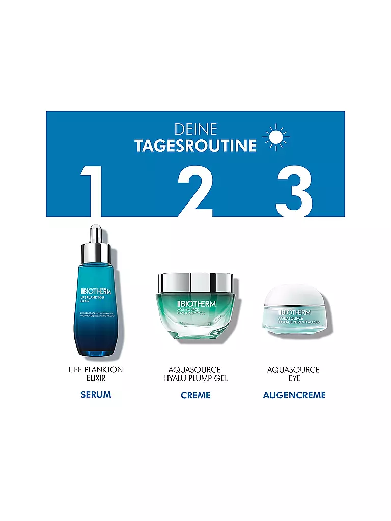 BIOTHERM | Crema viso - Aquasource Hyalu Plump Gel 30ml | Senza colore