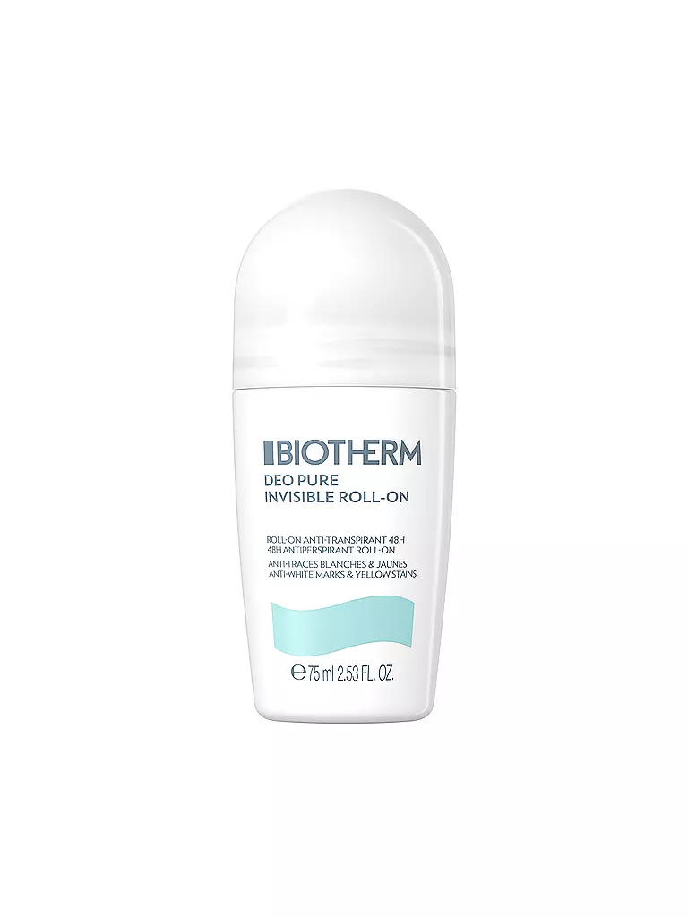 BIOTHERM | Deo Pure Invisible 48h Roll-On 75ml | Senza colore