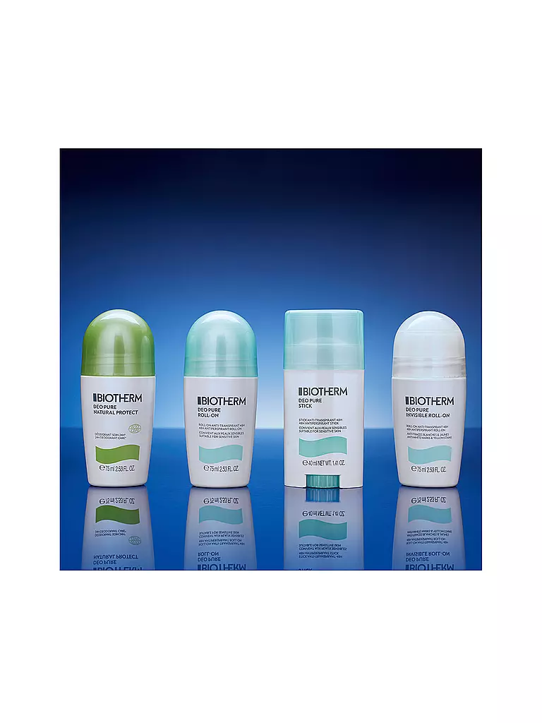 BIOTHERM | Deo Pure Invisible 48h Roll-On 75ml | Senza colore