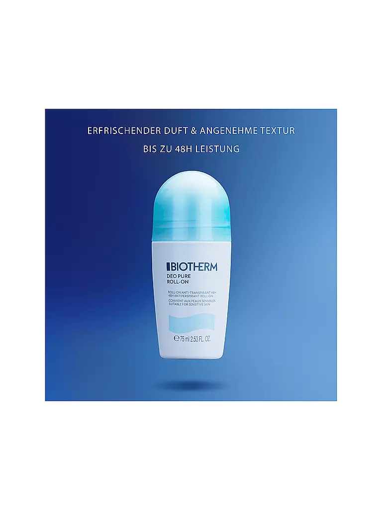 BIOTHERM | Deo Pure Roll-On 75ml | Senza colore