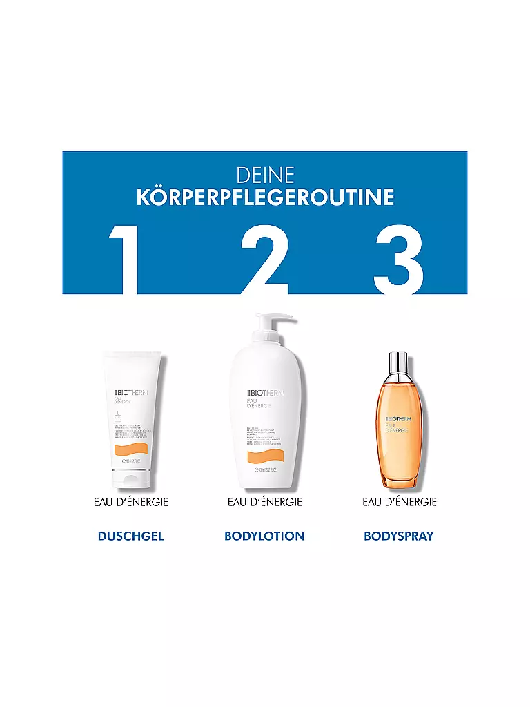 BIOTHERM | Eau d'Énergie Shower Gel 200ml | 