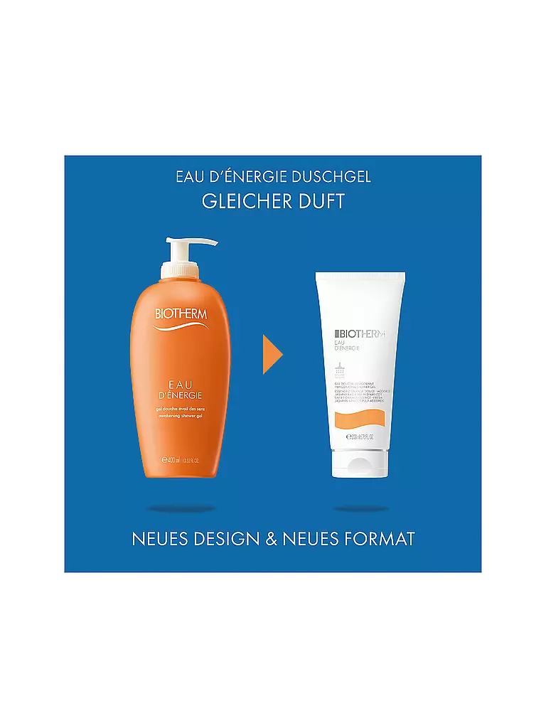 BIOTHERM | Eau d'Énergie Shower Gel 200ml | 