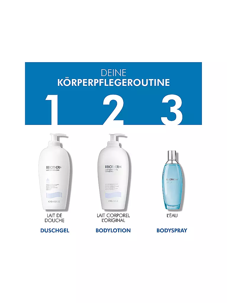 BIOTHERM | Lait Corporel L'Original Body Milk 400ml | Senza colore