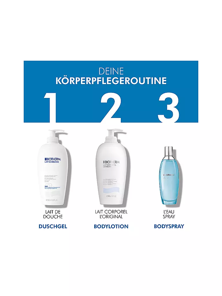 BIOTHERM | Lait Corporel L'Original Body Milk 400ml | Senza colore