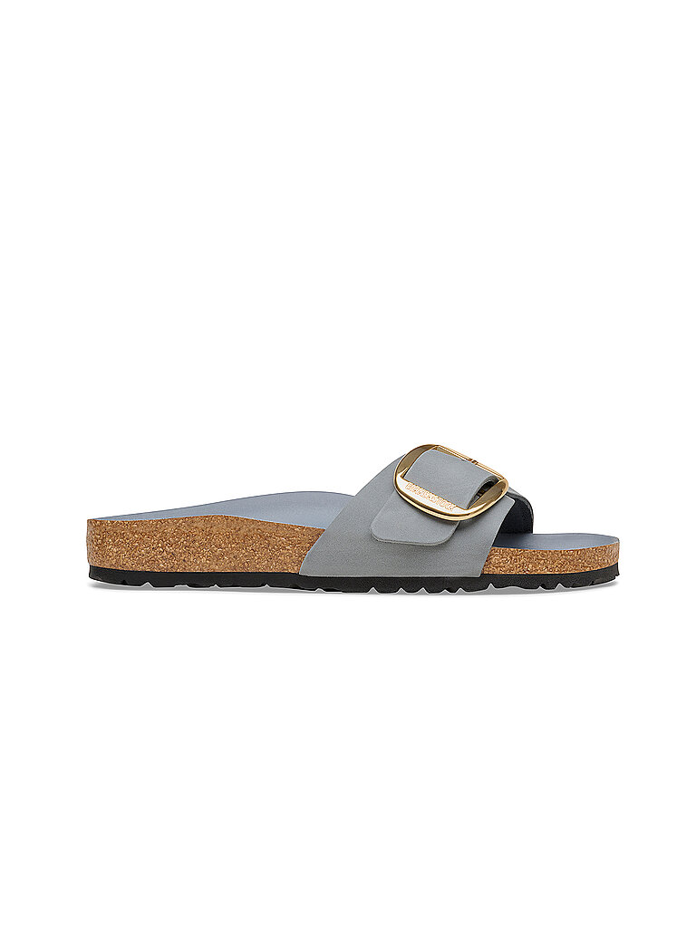 Pantolette MADRID BIG BUCKLE grigio chiaro 40