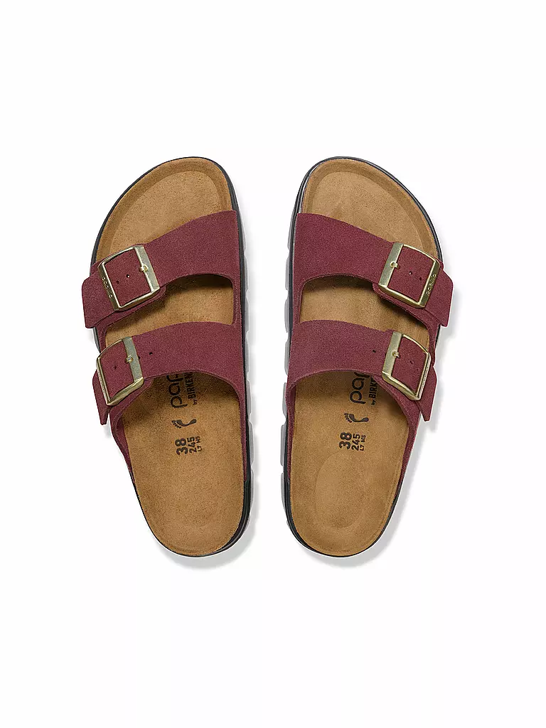 BIRKENSTOCK | Pantoletten ARIZONA  | Rosso scuro