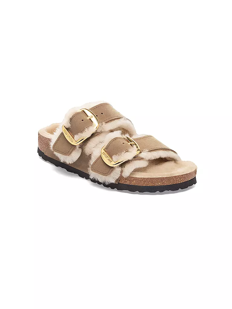 BIRKENSTOCK | Pantoletten ARIZONA BIG BUCKLE | Marrone chiaro