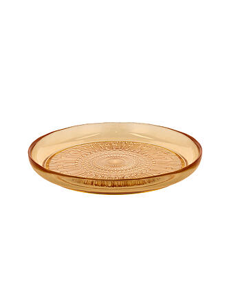 BITZ | Piatto in vetro KUSINTHA 25 cm ambra