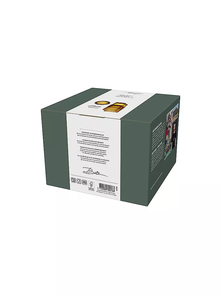 BITZ | Bicchiere KUSINTHA Set da 4 380ml Ambra | 
