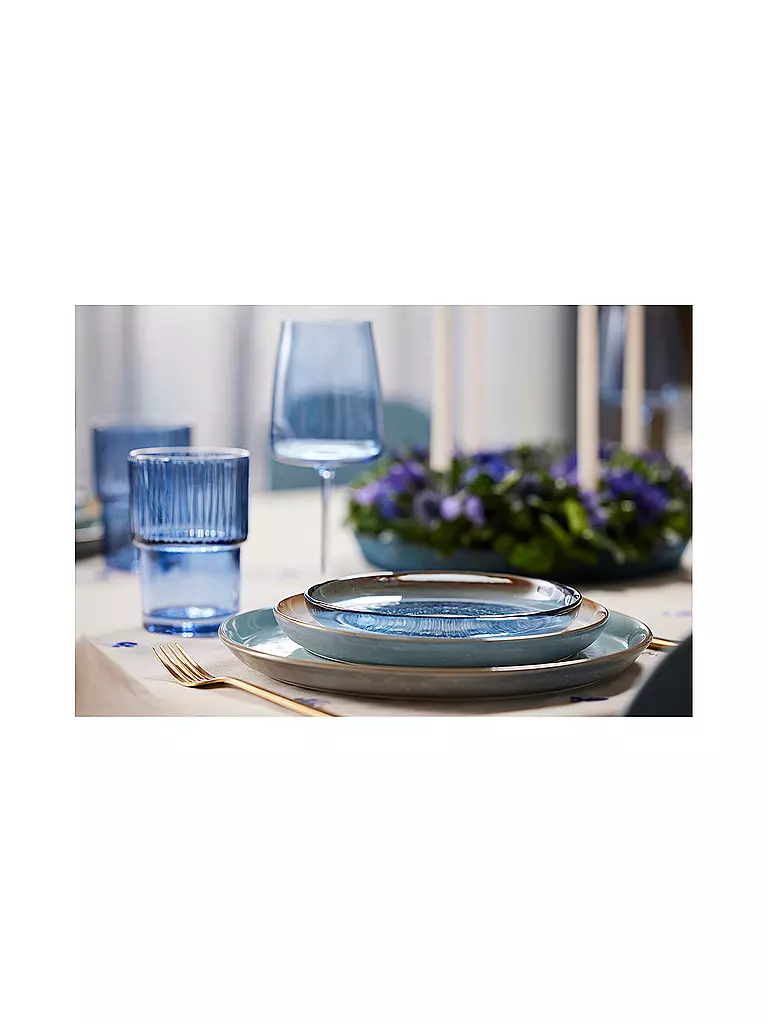 BITZ | Bicchiere KUSINTHA Set da 4 380ml Blu | 