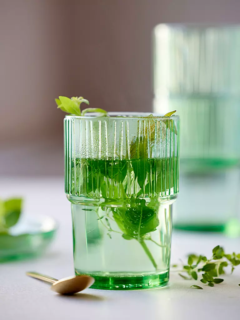 BITZ | Bicchiere KUSINTHA Set da 4 380ml Verde | Verde chiaro