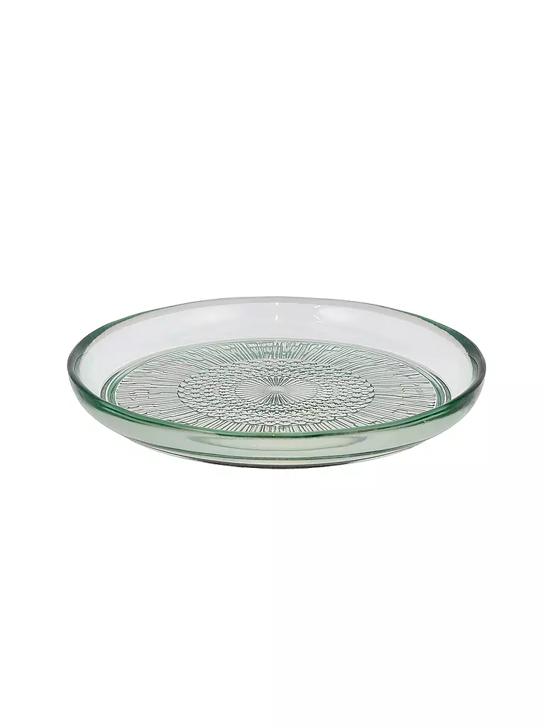BITZ | Piatto in vetro KUSINTHA 18 cm verde | Verde chiaro