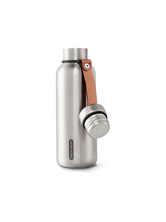 BLACK+BLUM | Borraccia termica 0,5 l Nero/Acciaio inossidabile