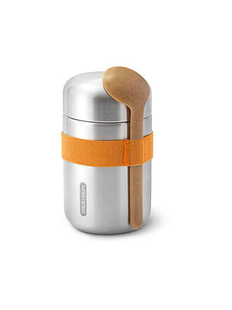 BLACK+BLUM | Thermosbehälter - Food Flask 400ml Arancione/Acciaio Inox