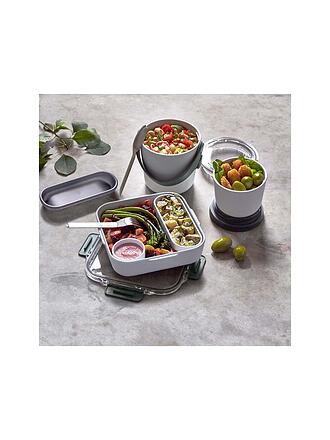 BLACK+BLUM | Lunchbox 1000ml ORIGINALE Oliva/Acciaio