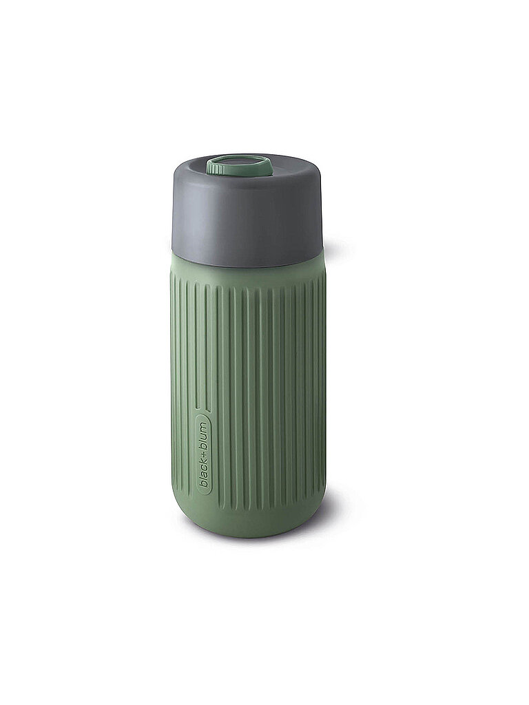 Bicchiere Coffee-To-Go 340ml Oliva/Vetro oliva