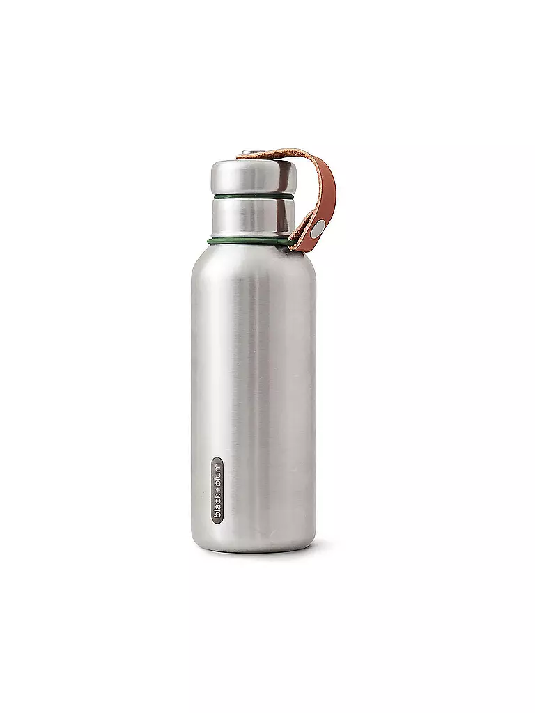 BLACK+BLUM | Borraccia termica 0,5 l Oliva / Acciaio inossidabile | Oliva
