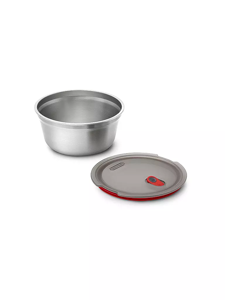 BLACK+BLUM | Ciotola multifunzione 950 ml in acciaio inox | Argento