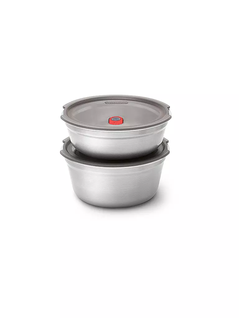 BLACK+BLUM | Ciotola multifunzione 950 ml in acciaio inox | Argento