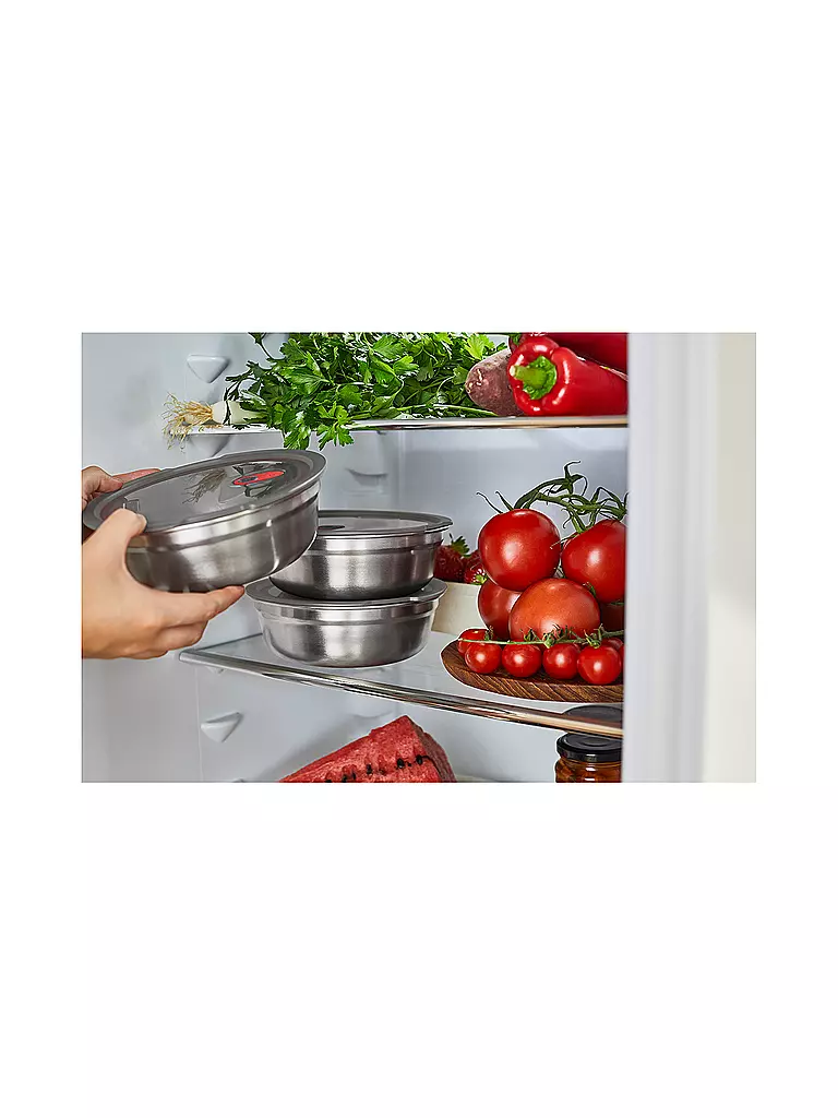 BLACK+BLUM | Ciotola multifunzione 950 ml in acciaio inox | Argento