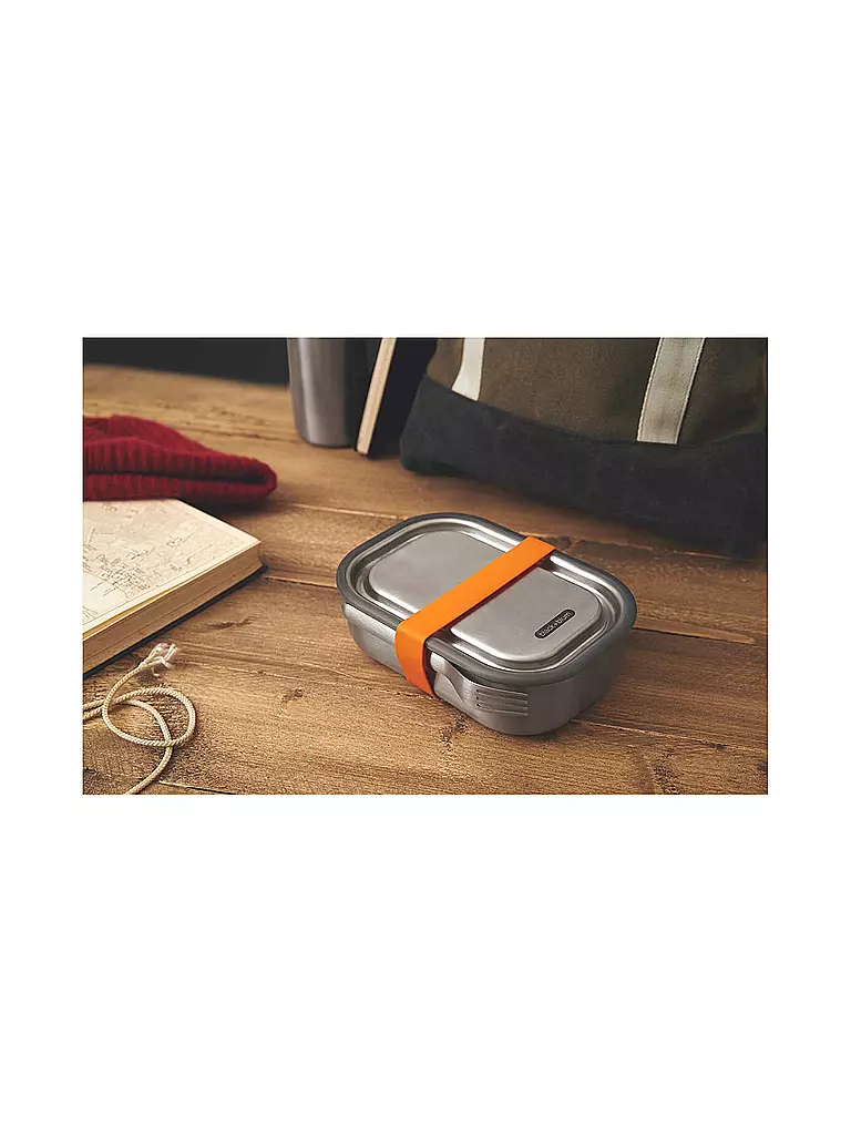BLACK+BLUM | Lunchbox Grande 1l Arancione/Acciaio Inox | 