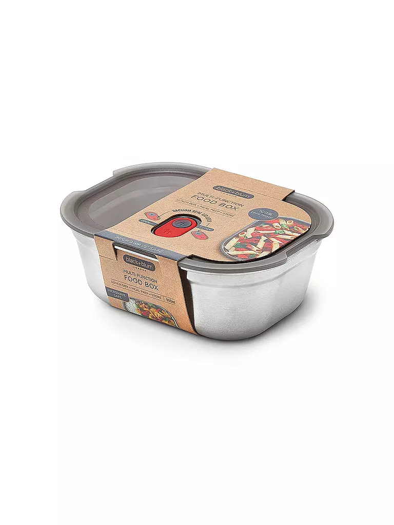 BLACK+BLUM | Multifunktionsbox 900ml Edelstahl | Argento
