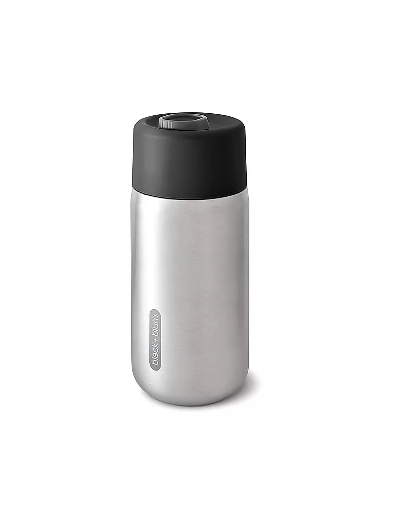 BLACK+BLUM | Thermos - Tazza termica in acciaio inox to Go 340ml Nero/Acciaio inox | Nero