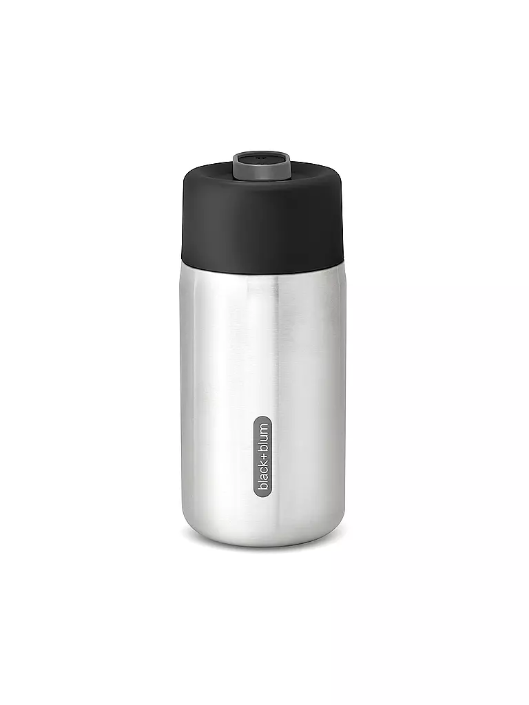 BLACK+BLUM | Thermos - Tazza termica in acciaio inox to Go 340ml Nero/Acciaio inox | Nero