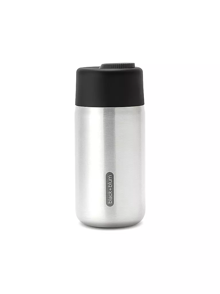 BLACK+BLUM | Thermos - Tazza termica in acciaio inox to Go 340ml Nero/Acciaio inox | Nero