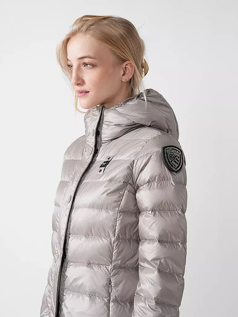 BLAUER | Daunenmantel ANITA | Grigio chiaro