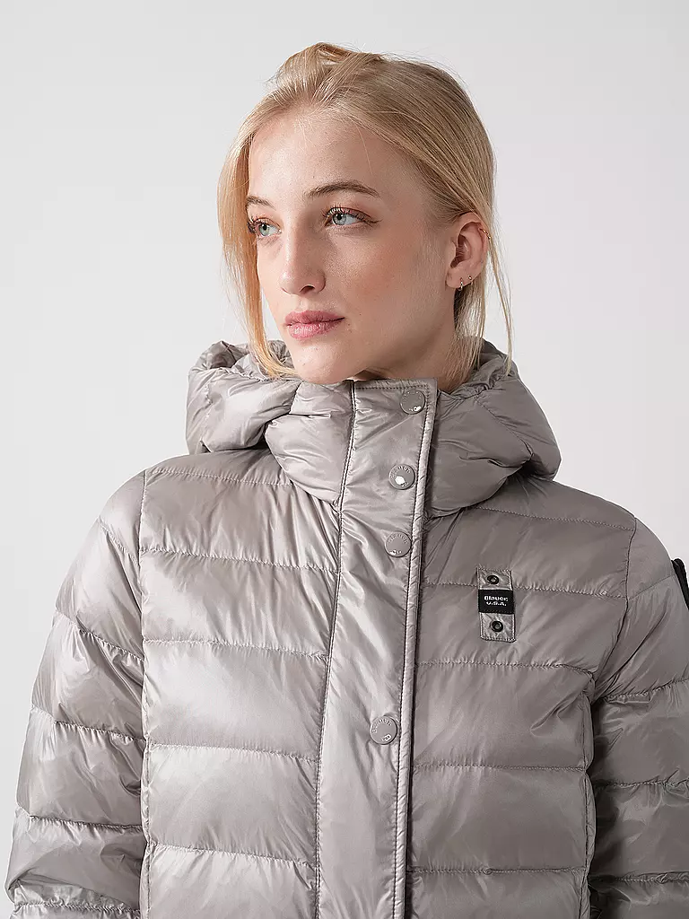 BLAUER | Daunenmantel ANITA | Grigio chiaro